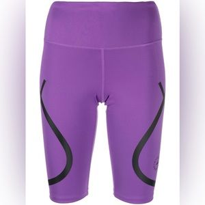 Stella McCartney TruePace Cycling Shorts Purple NEW